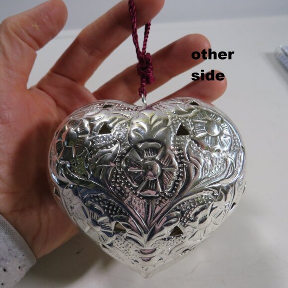 Silver plated pomander (refillable sachet) make closet or drawer smell good - Picture 3 of 15